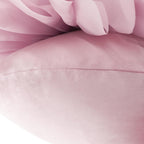 VG|rose-gold|3D Flower Throw Pillow Cover Decorative Round Daisy Shaped Cushion Floral Pillowcase for Bed Sofa Couch Living Room