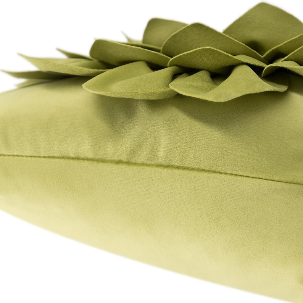 VG|bananagreen|3D Flower Throw Pillow Covers