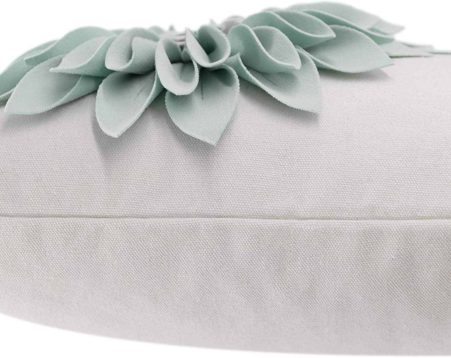 VG|apple-green|Decorative Flower Throw Pillow Cover 3D Sunflower Pillow Case Velvet Cushion Floral Pillowcase for Bed Living Room Couch Chair