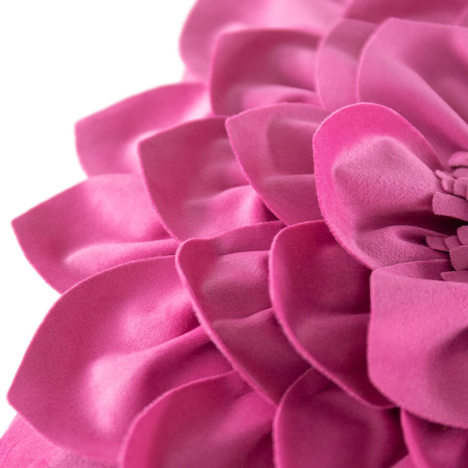 VG|fuchsia|3D Flower Throw Pillow Covers