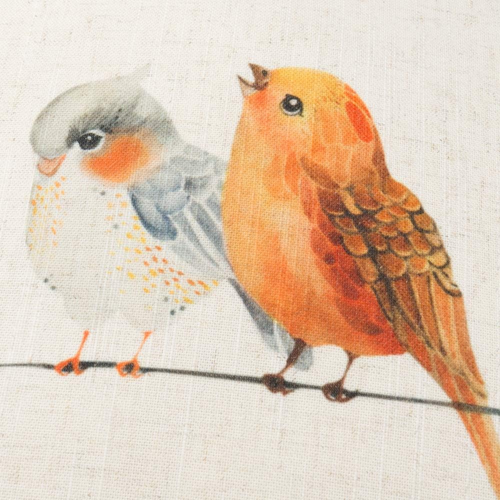 VG|pillowcase-i|Cute Birds Series Throw Pillow Cover Decorative Pillowcase Cushion Case Shell Linen Couch Bed Home Decor