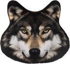 3D Dog Car Neck Pillow Decorative Animal Car Headrest Neck Support for Travel Home Office - Default Title