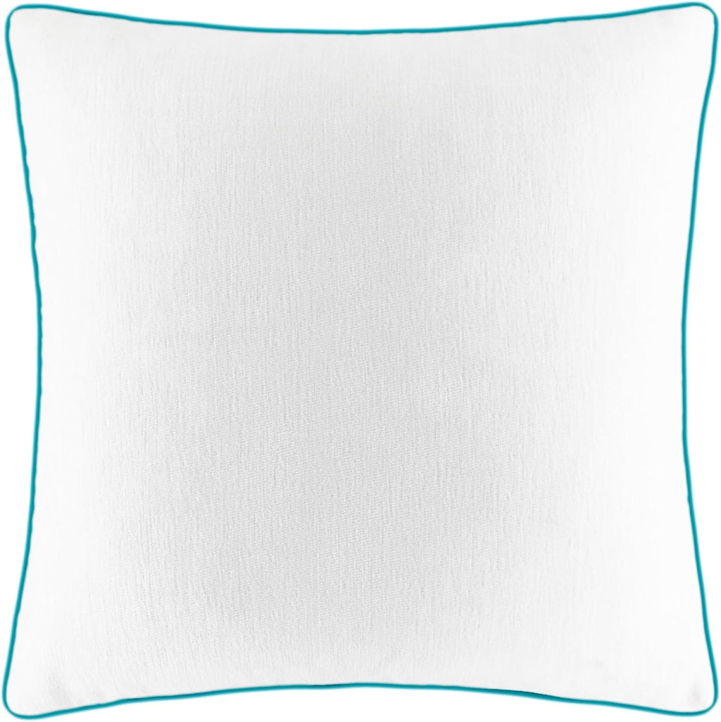 VG|blue-bird,orange-bird|Square Throw Pillow Cover