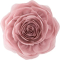 VG|rose-gold|3D Flower Throw Pillow Cover