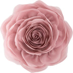 VG|rose-gold|3D Flower Throw Pillow Cover