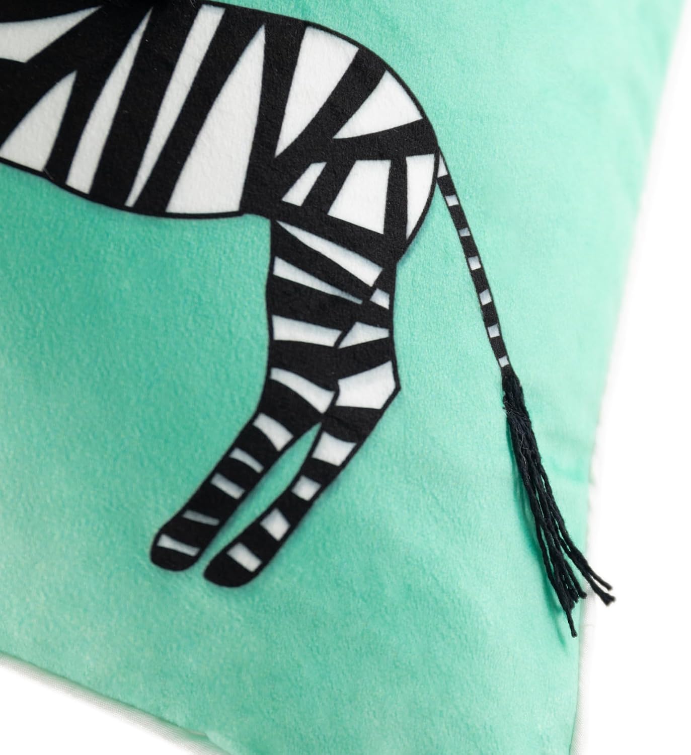 VG|mint-green|Printing Zebra Throw Pillow Cover