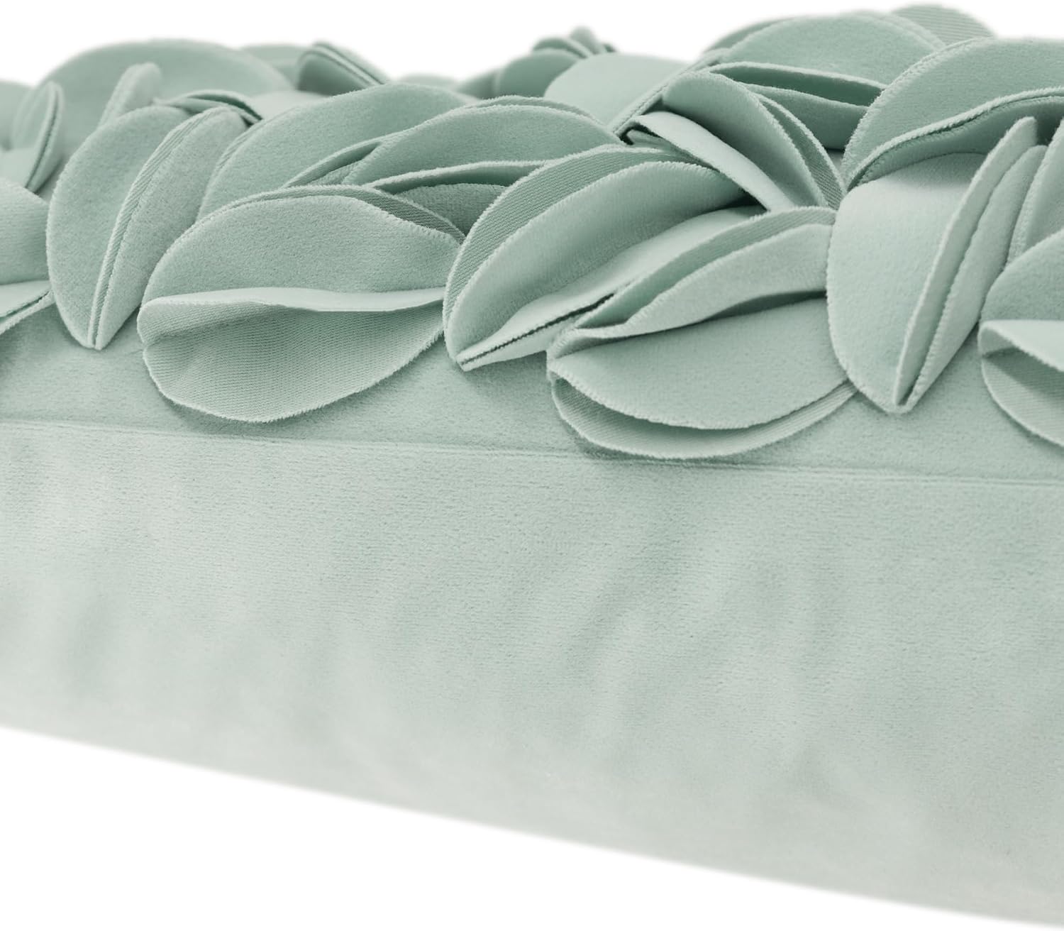 Spring Flower Decorative Throw Pillow Cover Floral Cushion Cover Home Decor Pillow Case for Living Room Sofa Couch Bedroom Apple Green
