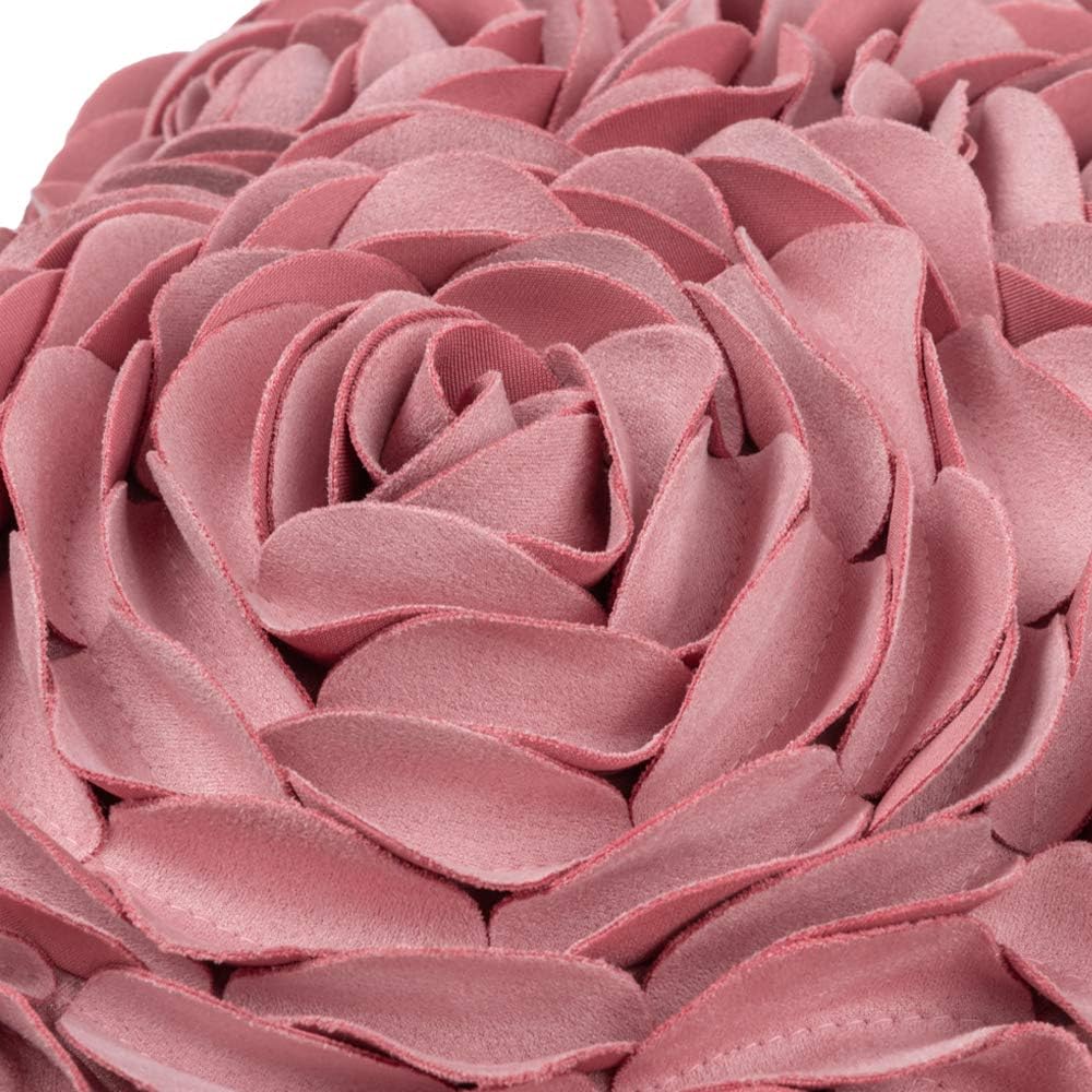 VG|dusty-pink|Heart Flower Throw Pillow Covers