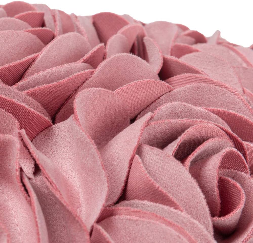 VG|dusty-pink|Heart Flower Throw Pillow Covers
