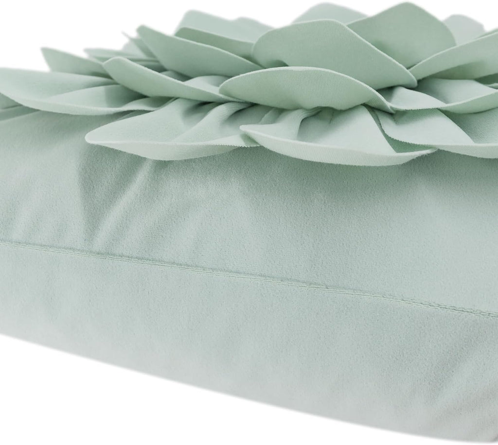 VG|applegreen|3D Flower Throw Pillow Covers