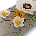 VG|white-new|3D Flower Throw Pillow Cover