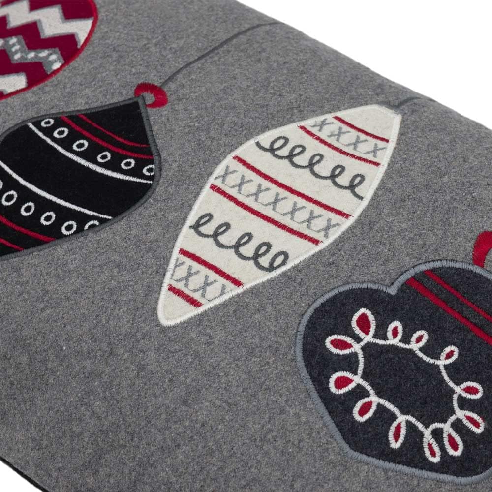 VG|dark-grey|Christmas Decorative Accent Throw Pillow Case Cushion Cover for Sofa Couch Chair