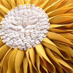 VG|yellow-yellow-canvas|3D Sunflowers Throw Pillow Cover Wine Red