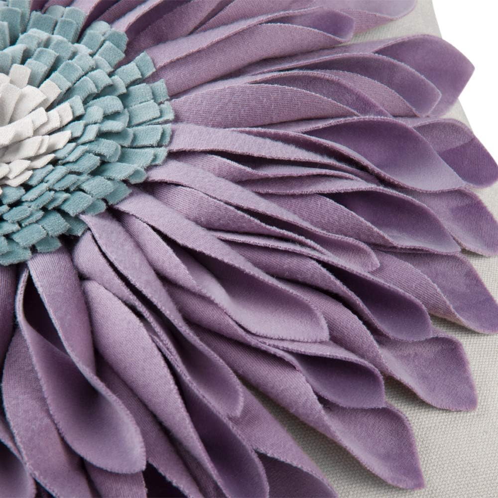 VG|purple-light-purple-beige-canvas|3D Sunflowers Throw Pillow Cover Wine Red