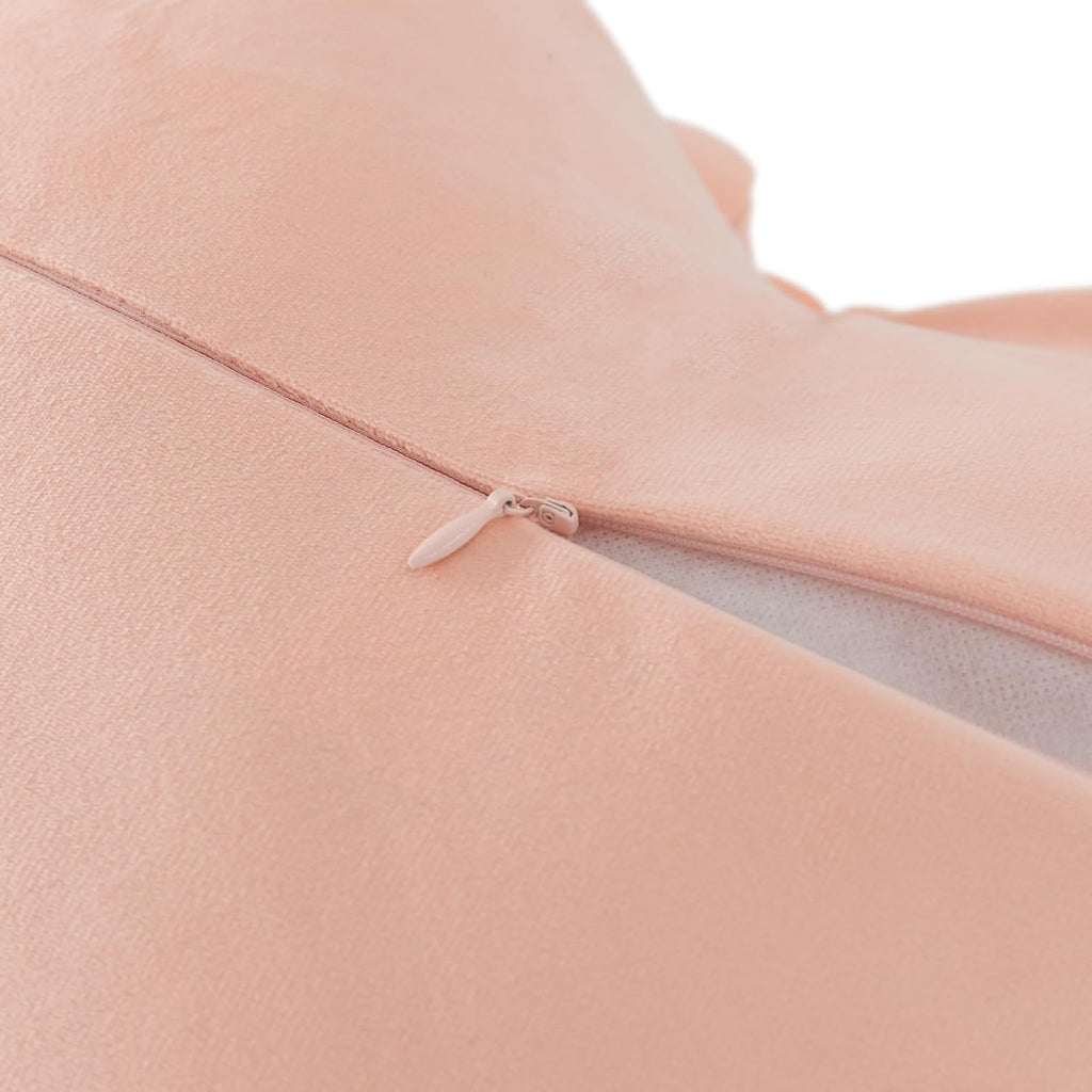 VG|peach-pink|Heart Flower Throw Pillow Covers