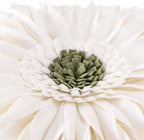 VG|white-creamy-white-beige-canvas|3D Sunflowers Throw Pillow Cover Wine Red