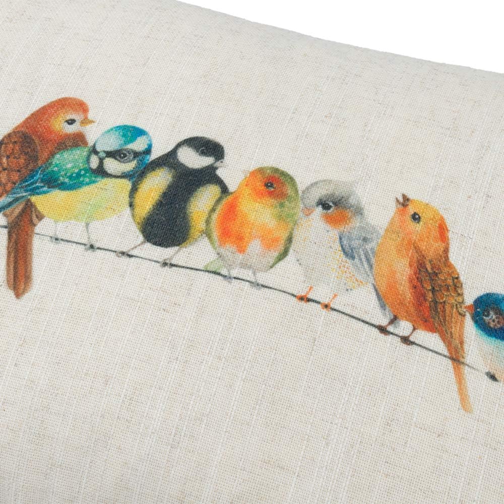 VG|pillowcase-b|Cute Birds Series Throw Pillow Cover Decorative Pillowcase Cushion Case Shell Linen Couch Bed Home Decor