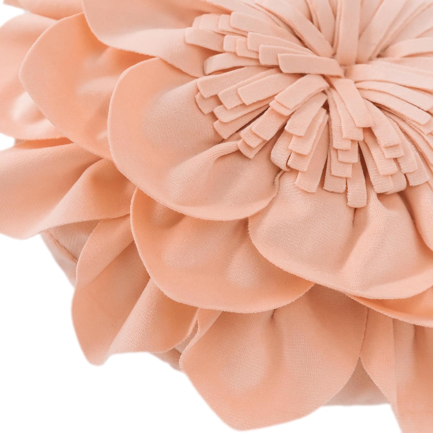 VG|peach-pink|Decorative Throw Pillow with Insert