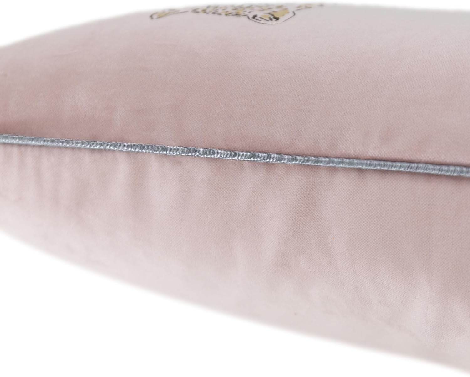 VG|rose-gold|Leopard Print Throw Pillow Cover Decorative Velvet Cushion with Gold Foil Printing for Bed Couch Chair Car