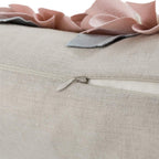 VG|6flower-rosegold-velvet|3D Daisy Flower Throw Pillow Cover, White