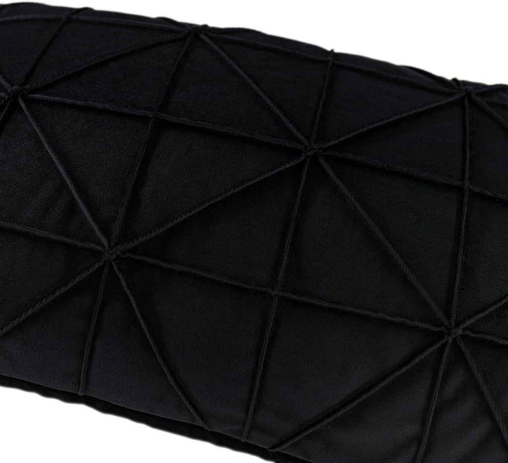 VG|black|Velvet Pillow Cover