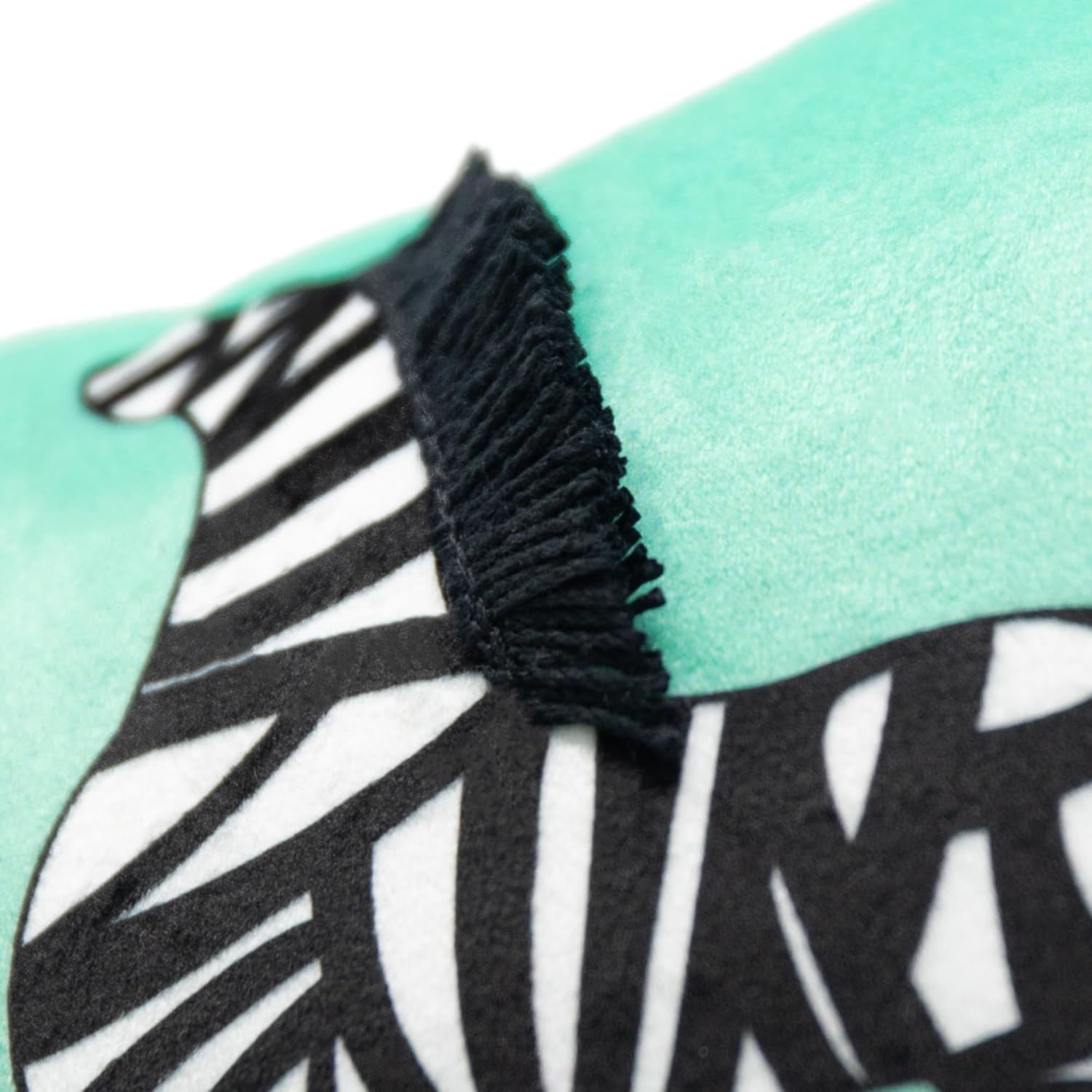 VG|mint-green|Printing Zebra Throw Pillow Cover