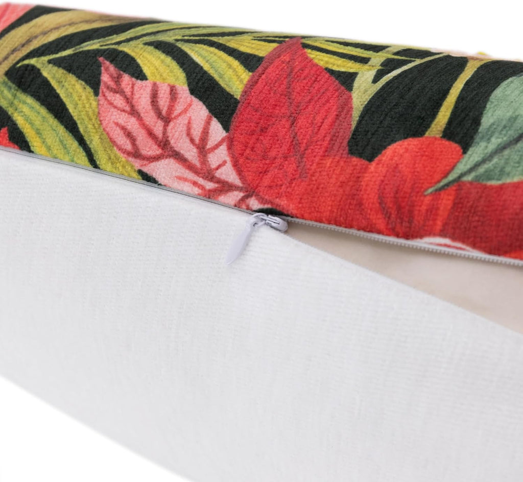 VG|dark-red|Parrot Throw Pillow Cover Soft Pillow Case Decorative Cushion Cover for Sofa Couch Chair Bed Living Room