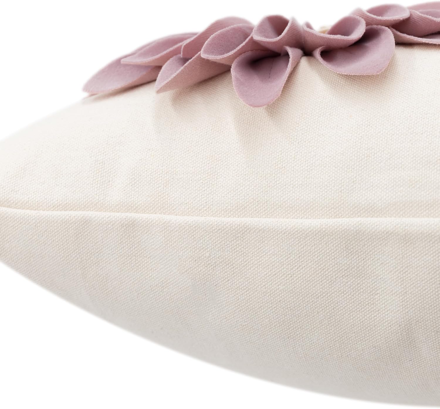 VG|dusty-pink|Decorative Flower Throw Pillow Cover 3D Sunflower Pillow Case Velvet Cushion Floral Pillowcase for Bed Living Room Couch Chair