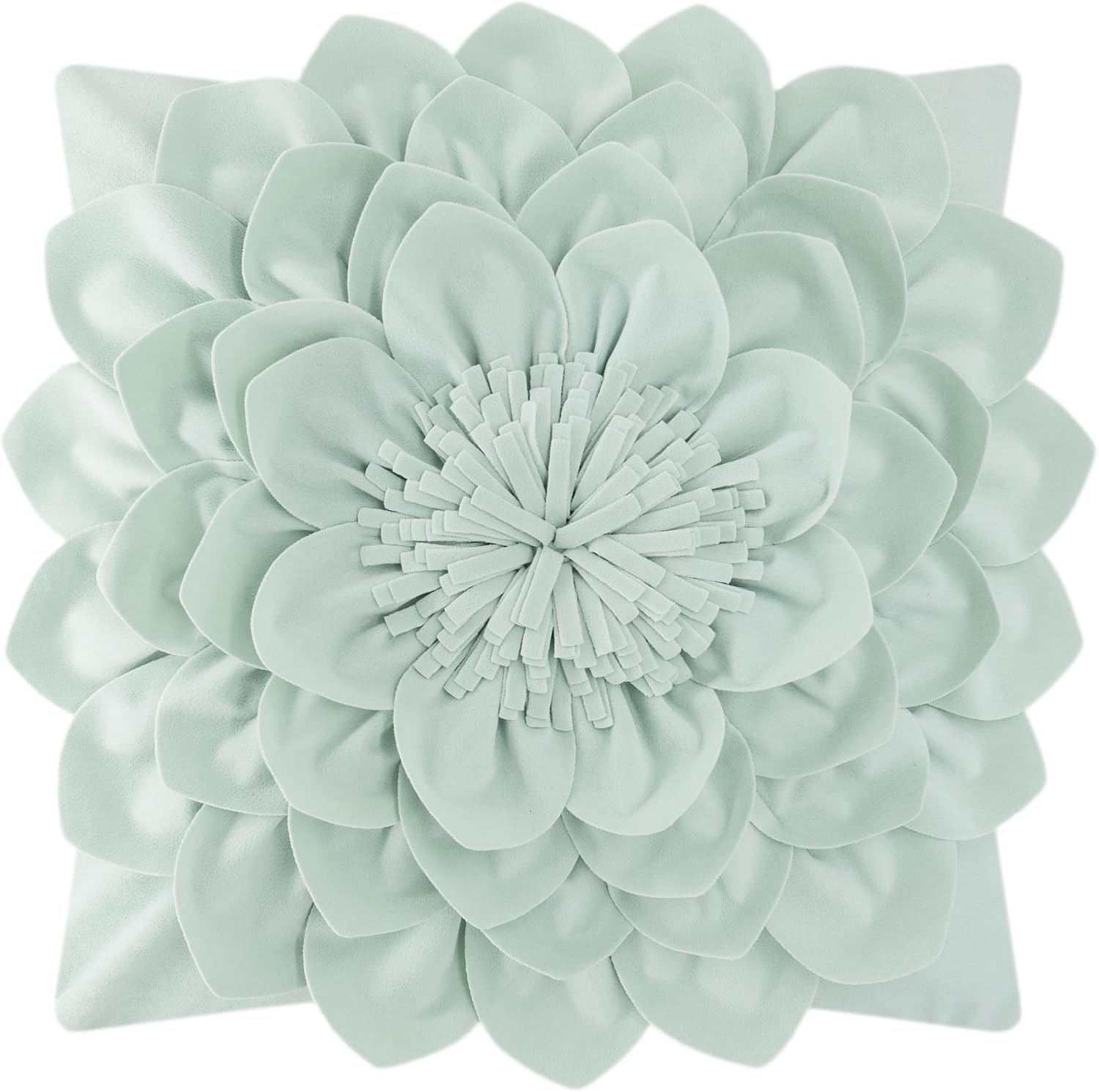 3D Flower Throw Pillow Covers - Applegreen