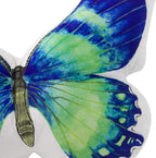 VG|blue-green|3D Butterfly Throw Pillow, Hot Pink