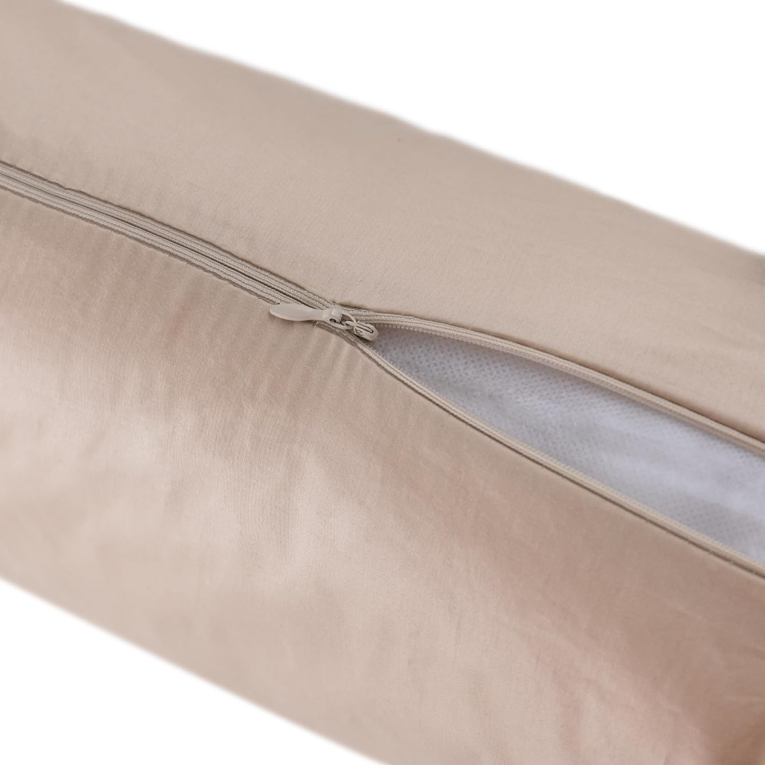 Pack of 2 Throw Pillow Covers, 3D Rose, Khaki