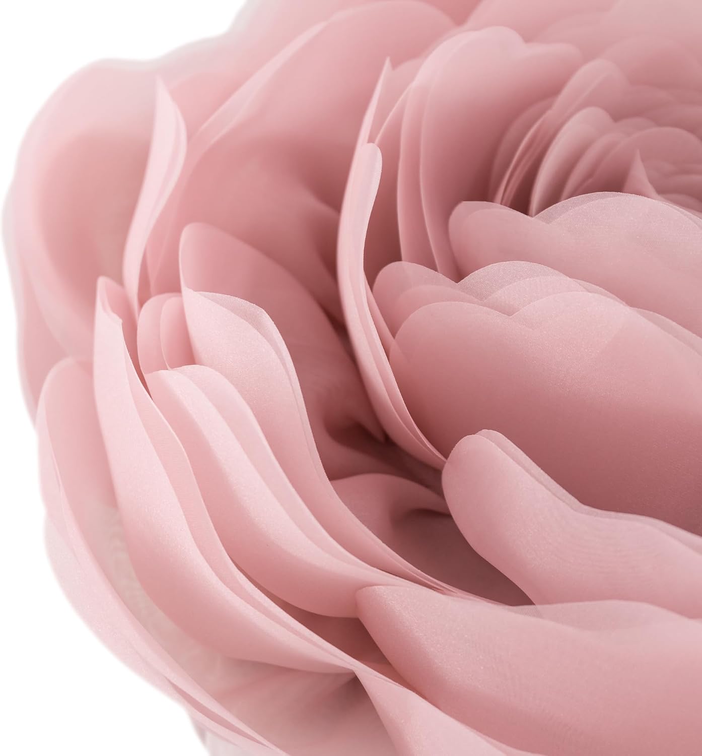 VG|rose-gold|3D Flower Throw Pillow Cover