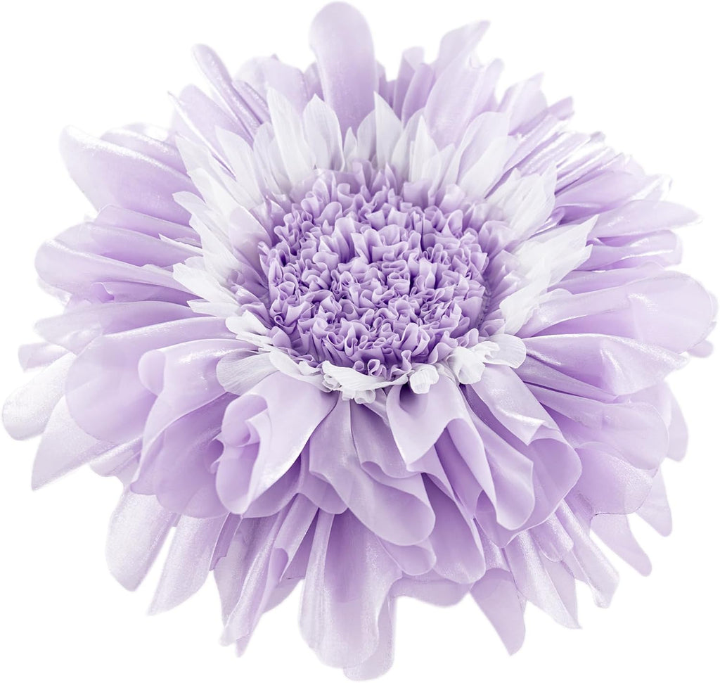 VG|lavender|Decorative 3D Flower Shaped Throw Pillow
