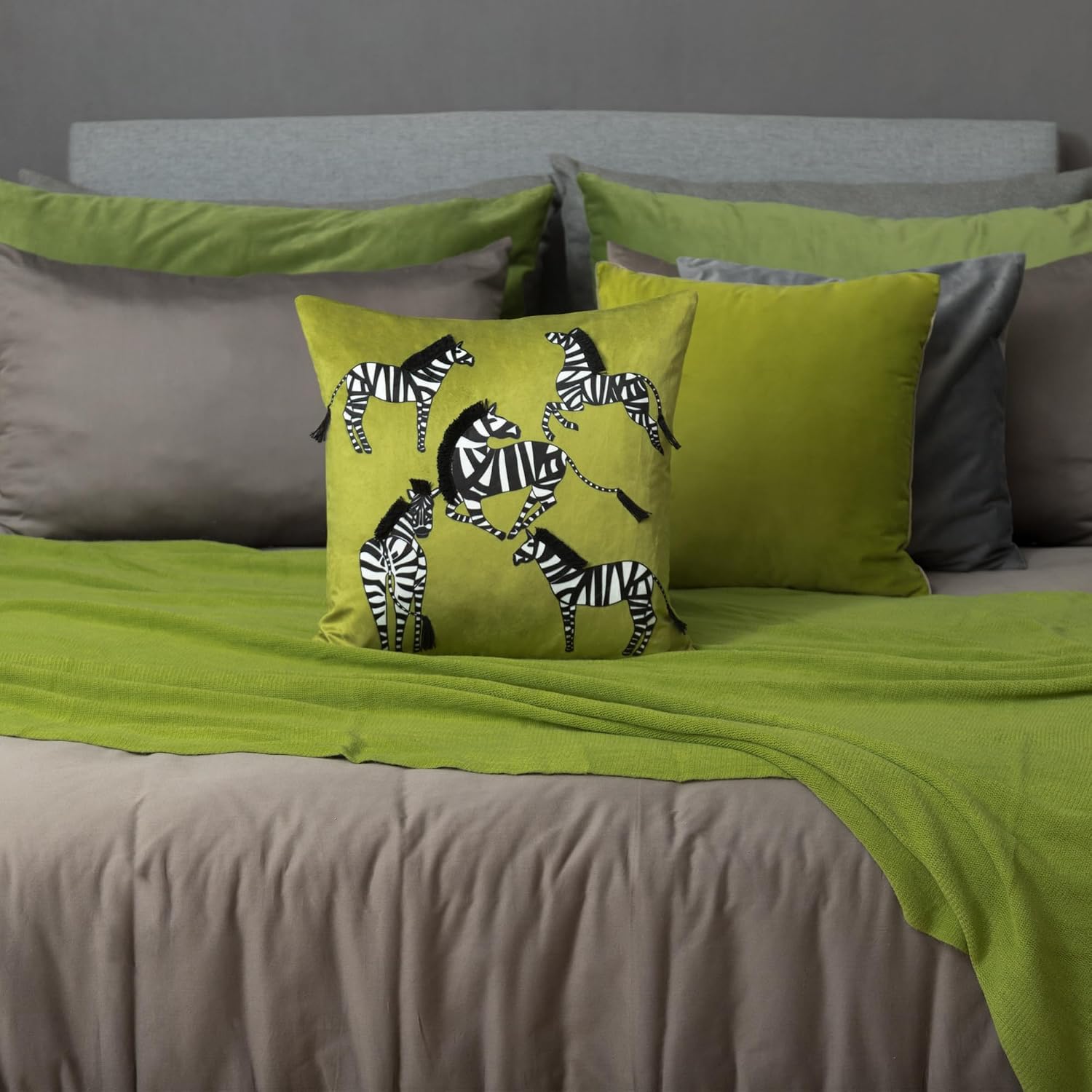 Printing Zebra Throw Pillow Cover