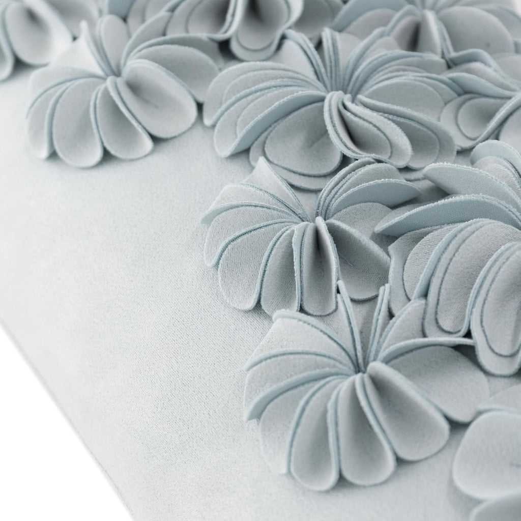3D Handmade Flower Soft Throw Pillow Cover