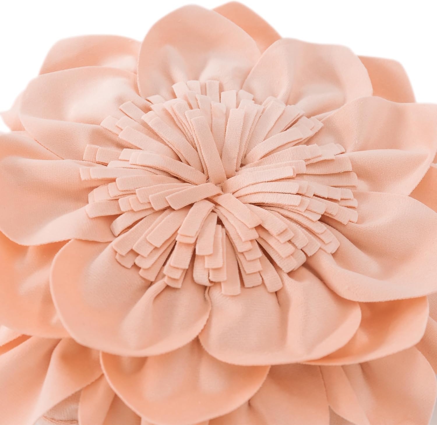 VG|peach-pink|Decorative Throw Pillow with Insert