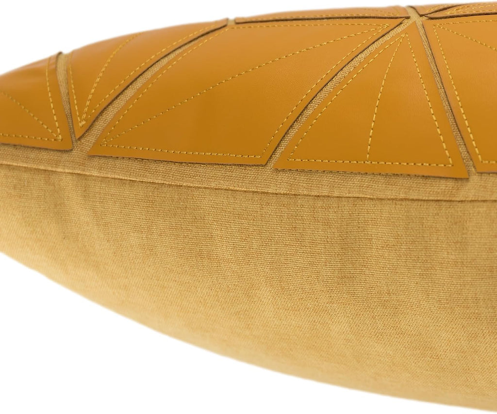 Geometry Throw Pillow Cover Home Decorative Pillow Case Square Leather Cushion Cover