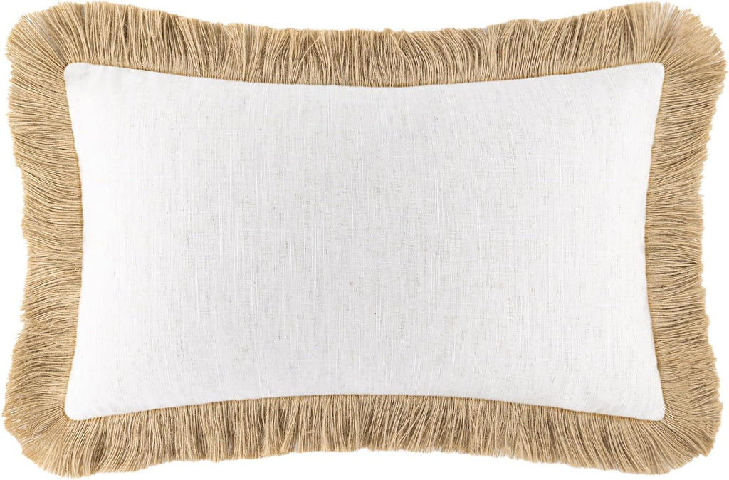 Decorative Tropical Throw Pillow Cover with Tassels