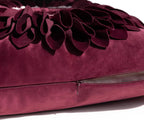VG|red-wine-red|3D Sunflowers Throw Pillow Cover Wine Red