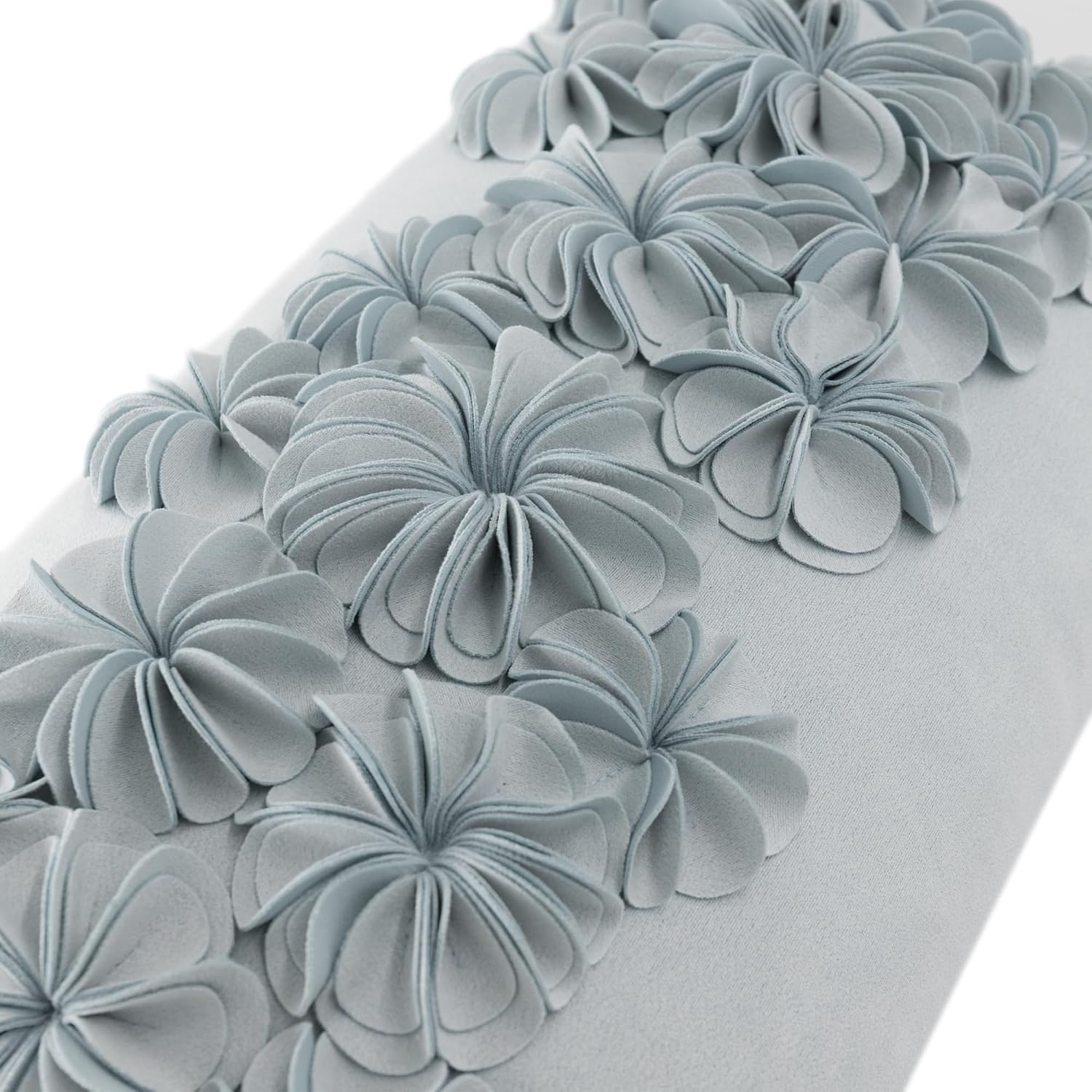 3D Handmade Flower Soft Throw Pillow Cover