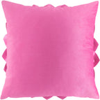VG|fuchsia|3D Flower Throw Pillow Covers
