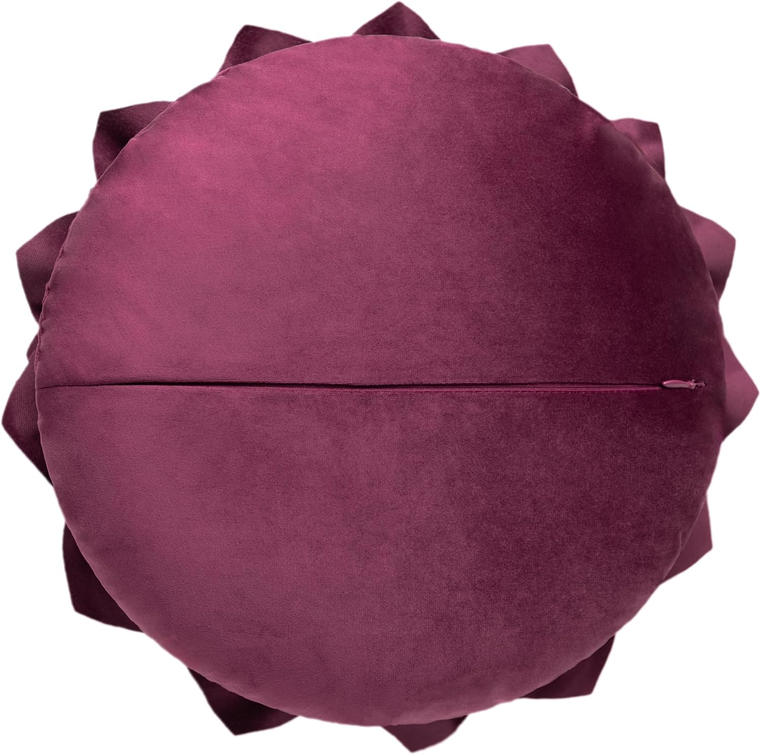 VG|wine-red|Decorative Throw Pillow with Insert