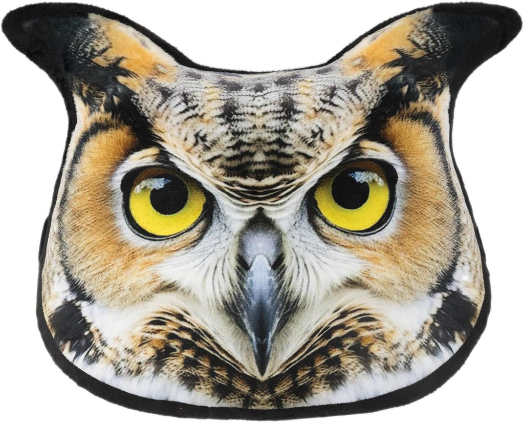 3D Owl Car Neck Pillow Decorative Animal Car Headrest Neck Support for Travel Home Office - Default Title