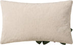 VG|burgundy|Vintage 3D Flower Throw Pillow Cover