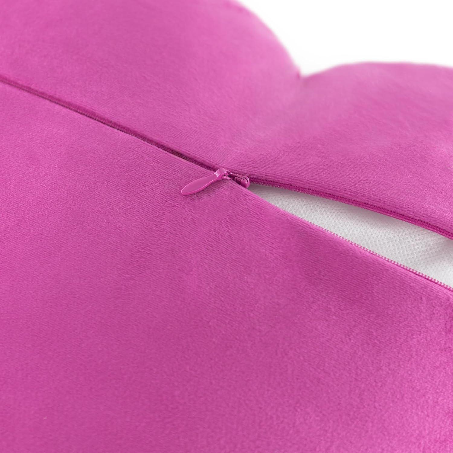 VG|hot-pink|Heart Flower Throw Pillow Covers