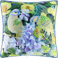 Green Parrot Throw Pillow Cover - Default Title