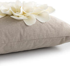 VG|white|Decorative 3D Flower Throw Pillow Cover Creamy