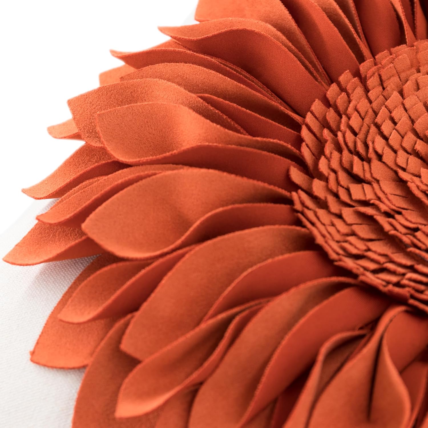 VG|yellow-pumpkin-orange-beige-canvas|3D Sunflowers Throw Pillow Cover Wine Red