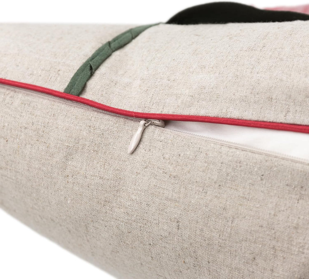 VG|red|Valentine's Day Rose Throw Pillow Cover