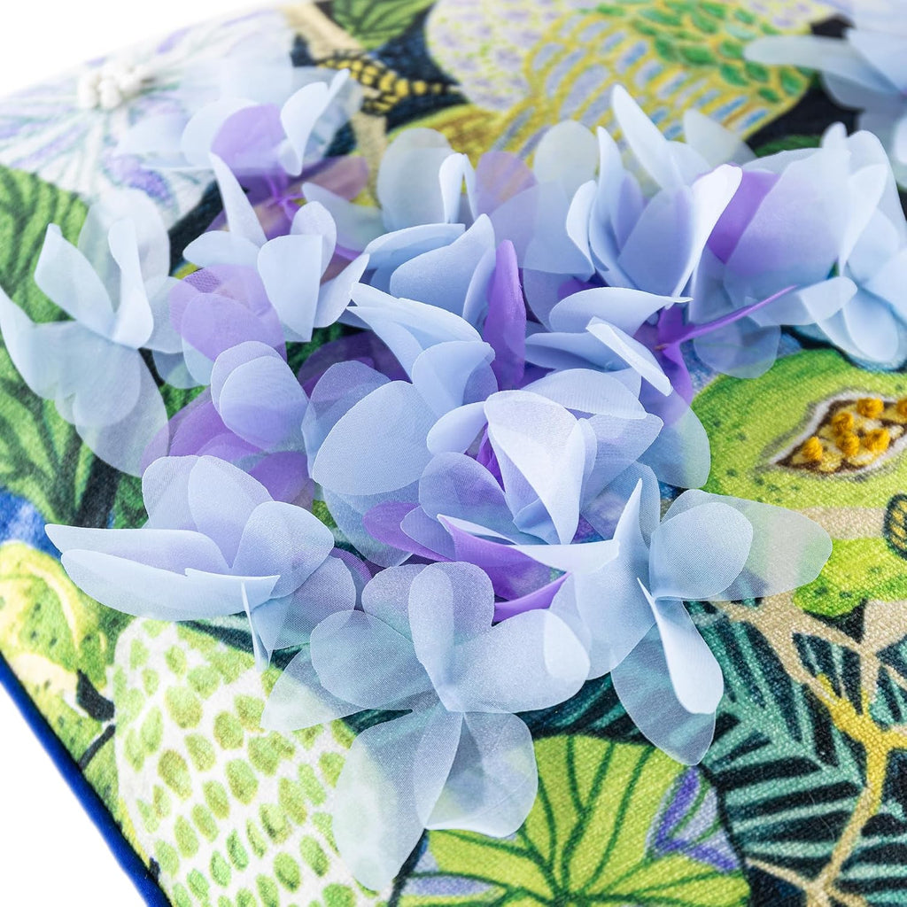 Green Parrot Throw Pillow Cover
